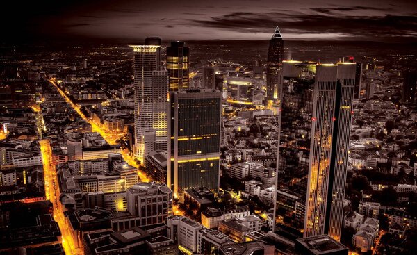 Foto tapeta - Urbani Grad (152,5x104 cm)