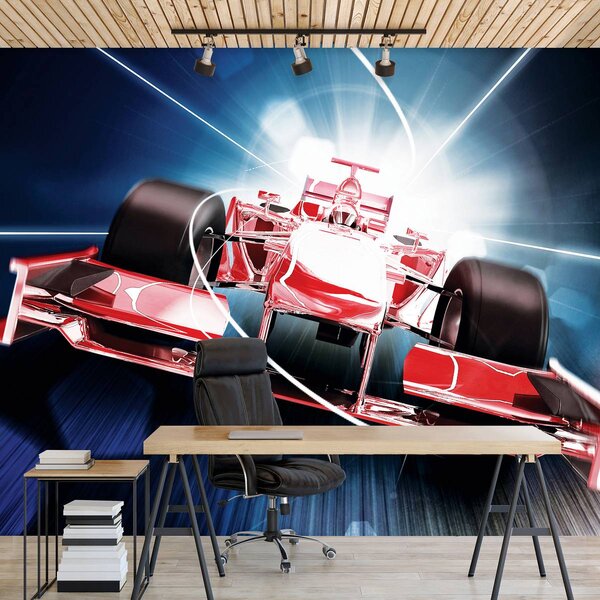 Foto tapeta - Crvena formula 1 3D F1 (152,5x104 cm)