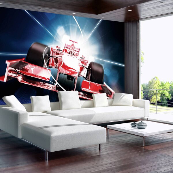 Foto tapeta - Crvena formula 1 3D F1 (152,5x104 cm)