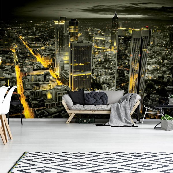 Foto tapeta - Grad noću (152,5x104 cm)