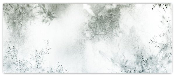 Slika apstrakcije lista (120x50 cm)