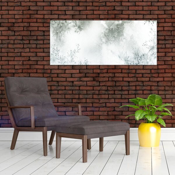 Slika apstrakcije lista (120x50 cm)