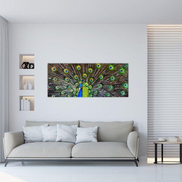 Slika - Paun (120x50 cm)
