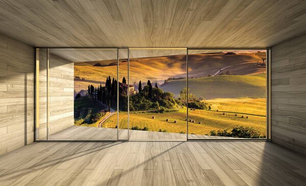 Foto tapeta - Pogled - Toskana (152,5x104 cm)