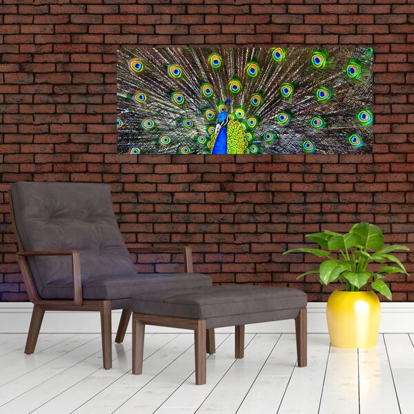 Slika - Paun (120x50 cm)