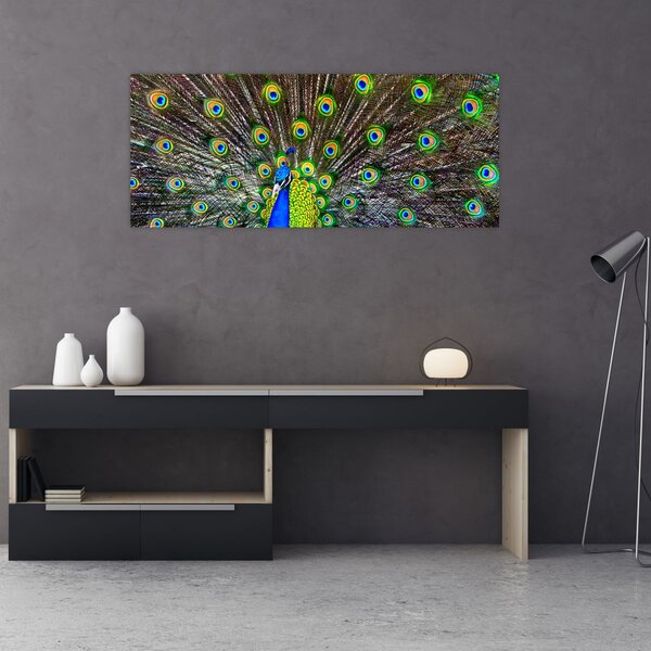 Slika - Paun (120x50 cm)