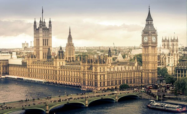 Foto tapeta - Westminster London (152,5x104 cm)