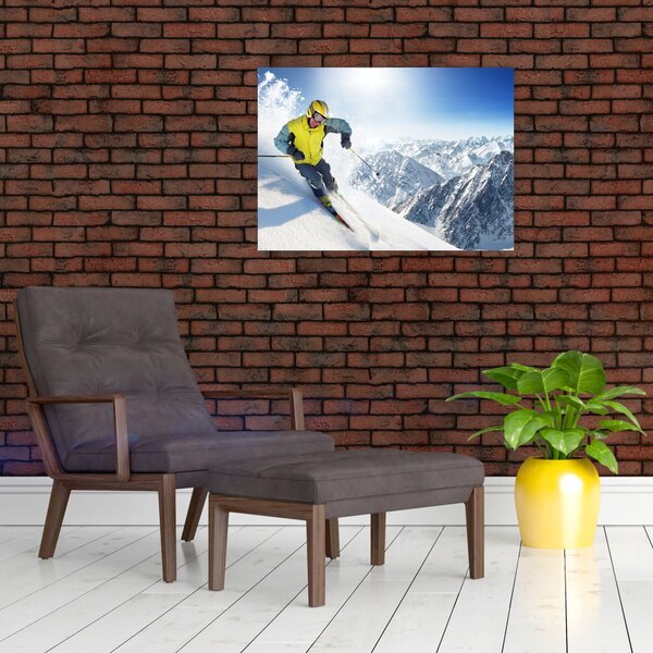 Slika - Skijaš (70x50 cm)