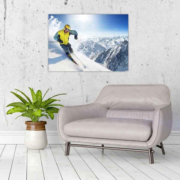 Slika - Skijaš (70x50 cm)
