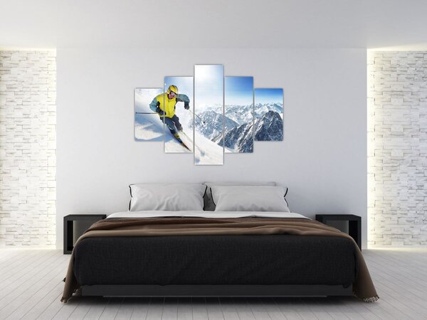 Slika - Skijaš (150x105 cm)