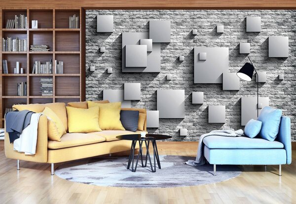 Foto tapeta - 3D apstrakcija (152,5x104 cm)