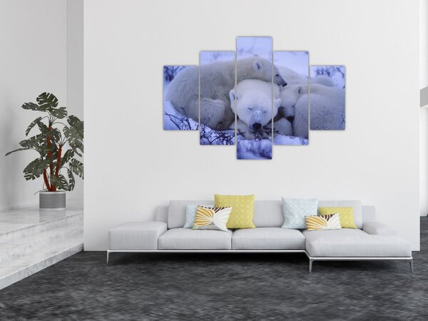 Slika - Polarni medvjedi (150x105 cm)