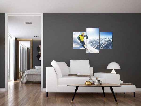 Slika - Skijaš (90x60 cm)