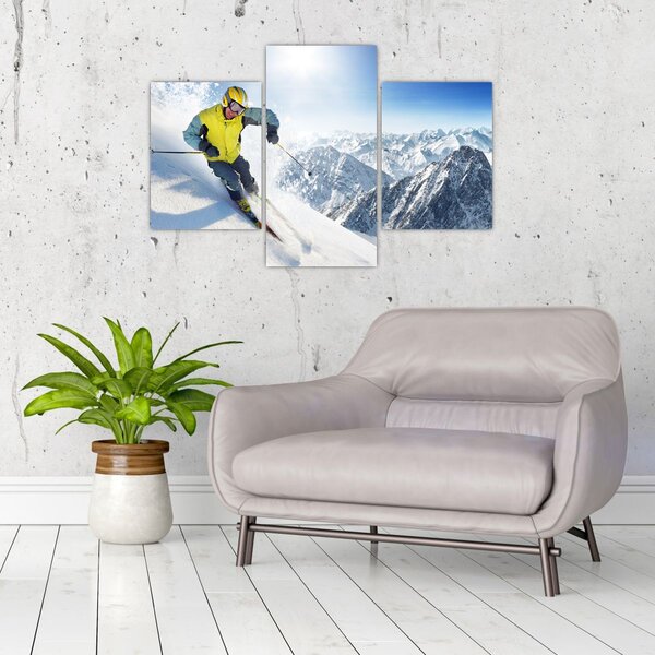 Slika - Skijaš (90x60 cm)