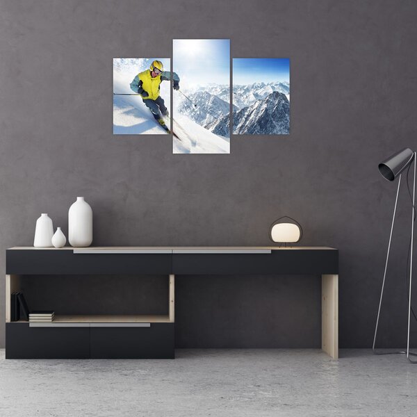 Slika - Skijaš (90x60 cm)