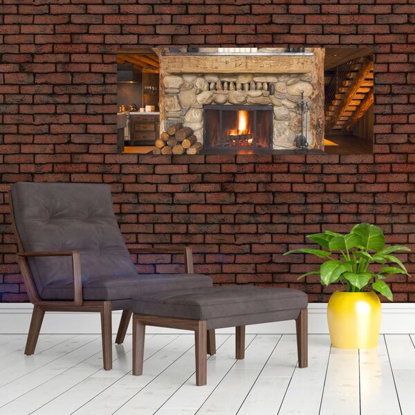 Slika kamina (120x50 cm)
