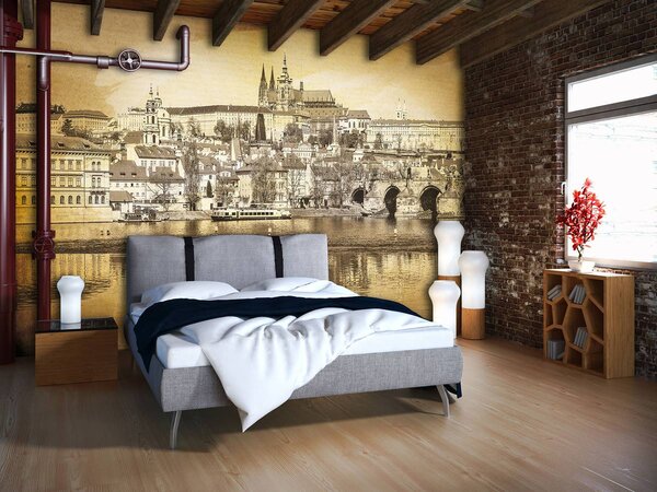 Foto tapeta - Prag - Vintage (152,5x104 cm)