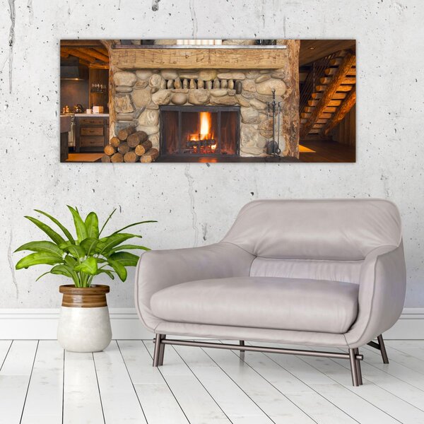 Slika kamina (120x50 cm)