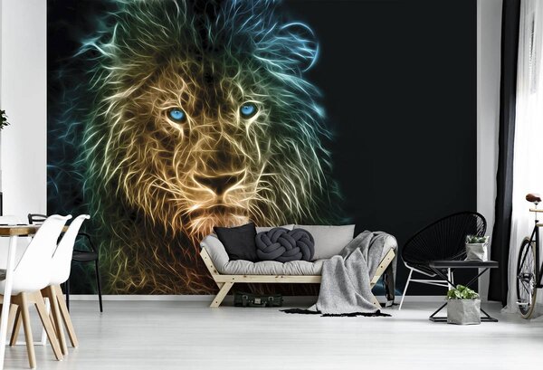 Foto tapeta - Lav apstrakcija (152,5x104 cm)