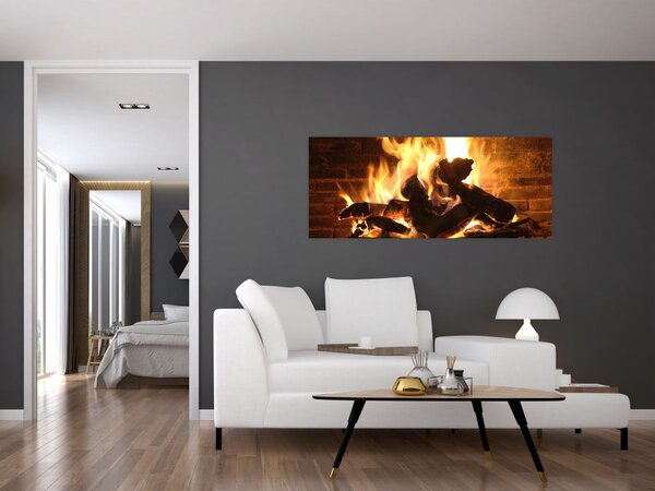 Slika - Vatra (120x50 cm)