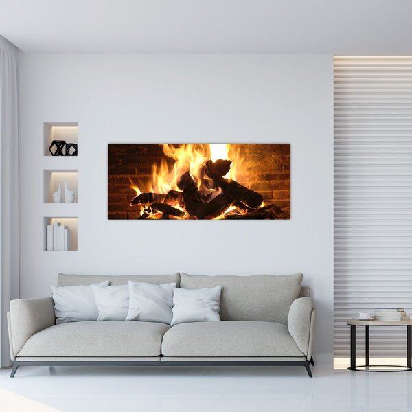 Slika - Vatra (120x50 cm)