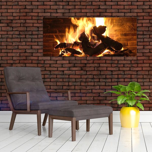 Slika - Vatra (120x50 cm)