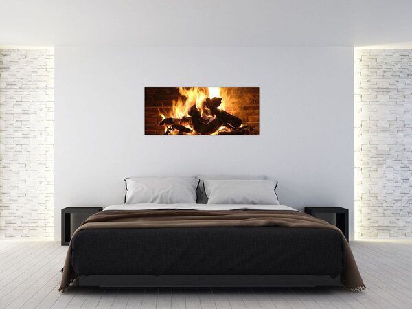 Slika - Vatra (120x50 cm)