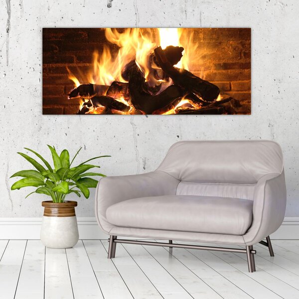 Slika - Vatra (120x50 cm)