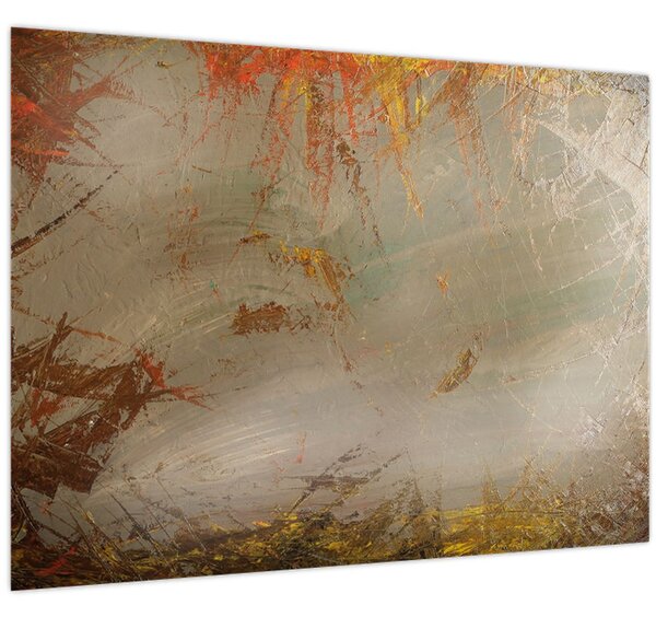 Slika - teksturirana apstrakcija (70x50 cm)