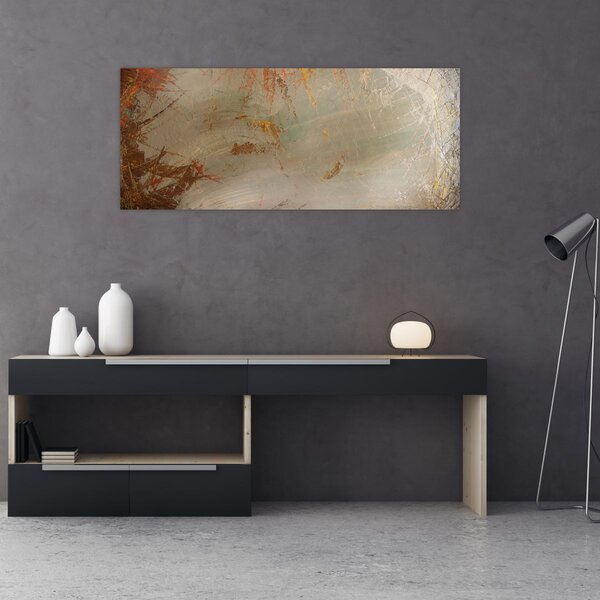 Slika - teksturirana apstrakcija (120x50 cm)