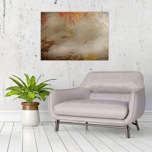 Slika - teksturirana apstrakcija (70x50 cm)