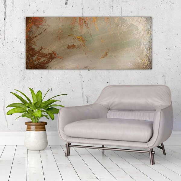 Slika - teksturirana apstrakcija (120x50 cm)