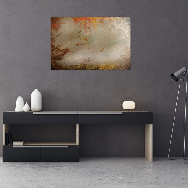 Slika - teksturirana apstrakcija (90x60 cm)