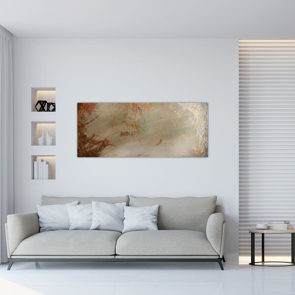 Slika - teksturirana apstrakcija (120x50 cm)