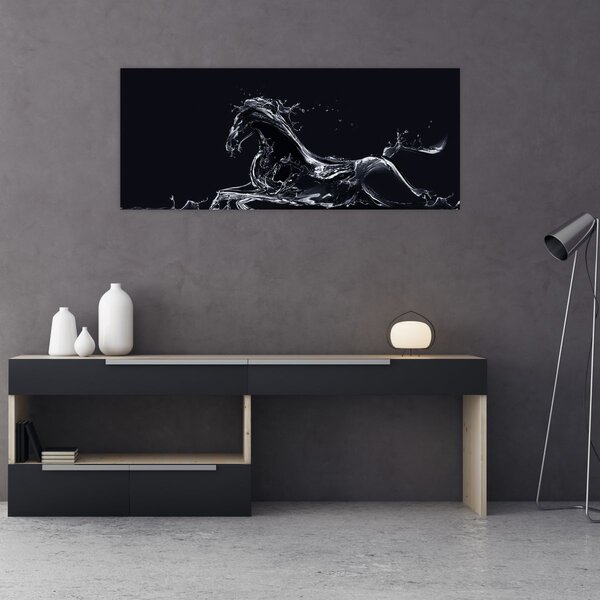 Slika - Konj i voda (120x50 cm)