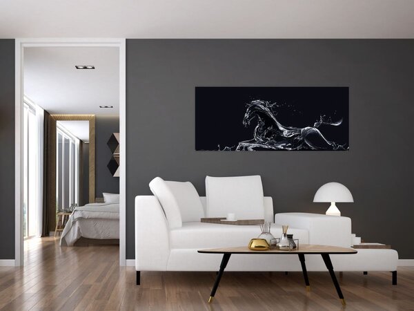 Slika - Konj i voda (120x50 cm)