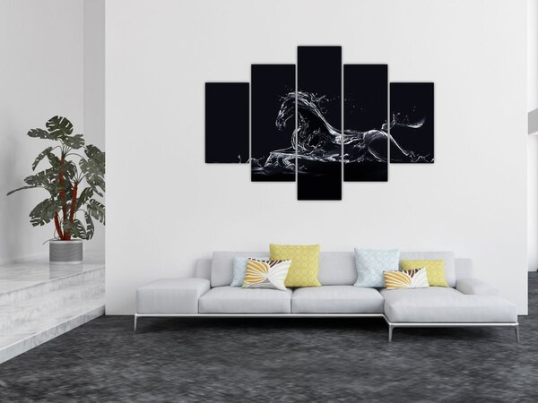 Slika - Konj i voda (150x105 cm)