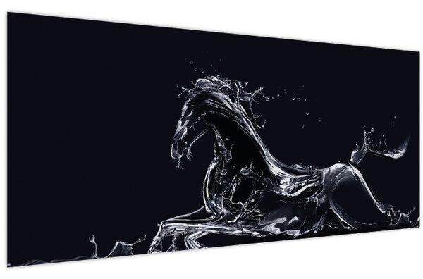 Slika - Konj i voda (120x50 cm)
