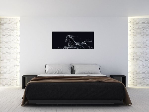 Slika - Konj i voda (120x50 cm)