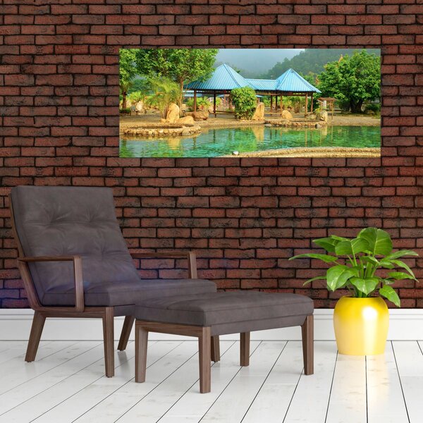 Slika - Shanghai hotel park (120x50 cm)