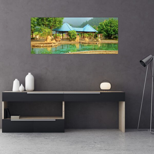 Slika - Shanghai hotel park (120x50 cm)