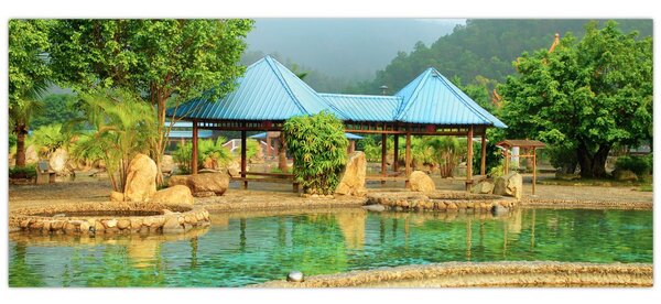 Slika - Shanghai hotel park (120x50 cm)