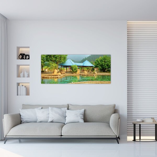 Slika - Shanghai hotel park (120x50 cm)