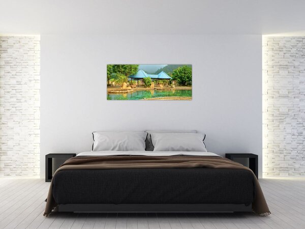 Slika - Shanghai hotel park (120x50 cm)