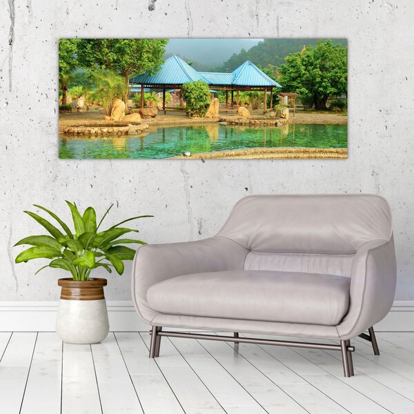 Slika - Shanghai hotel park (120x50 cm)