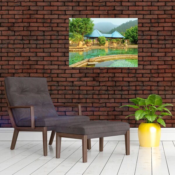 Slika - Shanghai hotel park (70x50 cm)