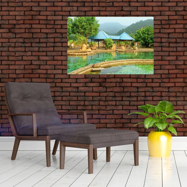 Slika - Shanghai hotel park (90x60 cm)