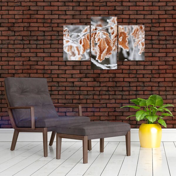Slika - Smrznuto lišće (90x60 cm)