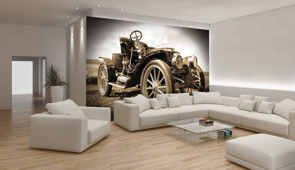 Foto tapeta - Starinski automobil (152,5x104 cm)