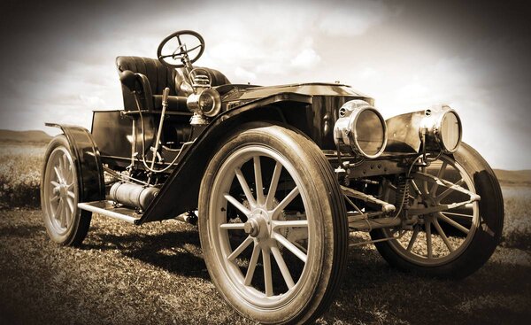 Foto tapeta - Starinski automobil (152,5x104 cm)